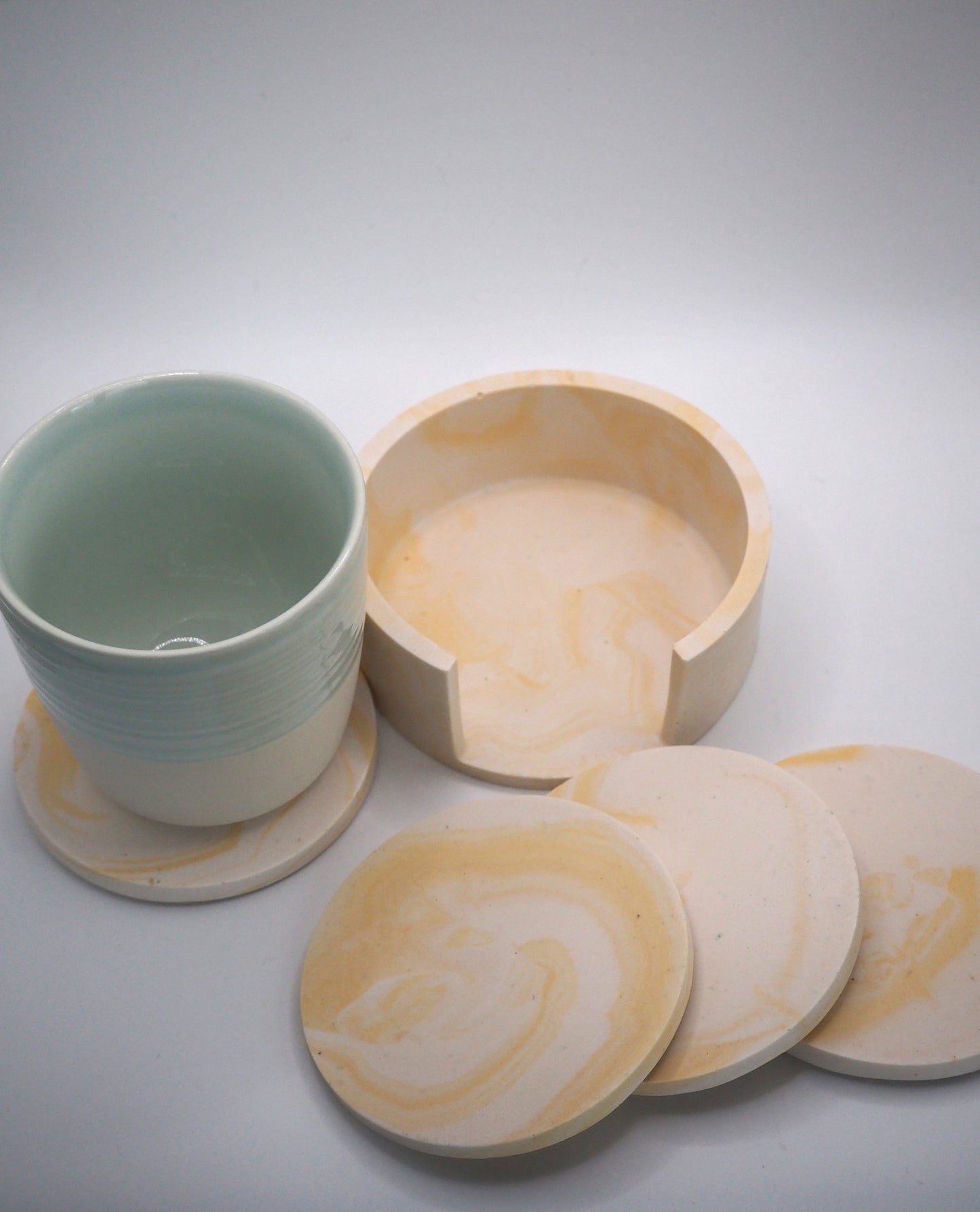 Little Lemon Drizzle Coasters