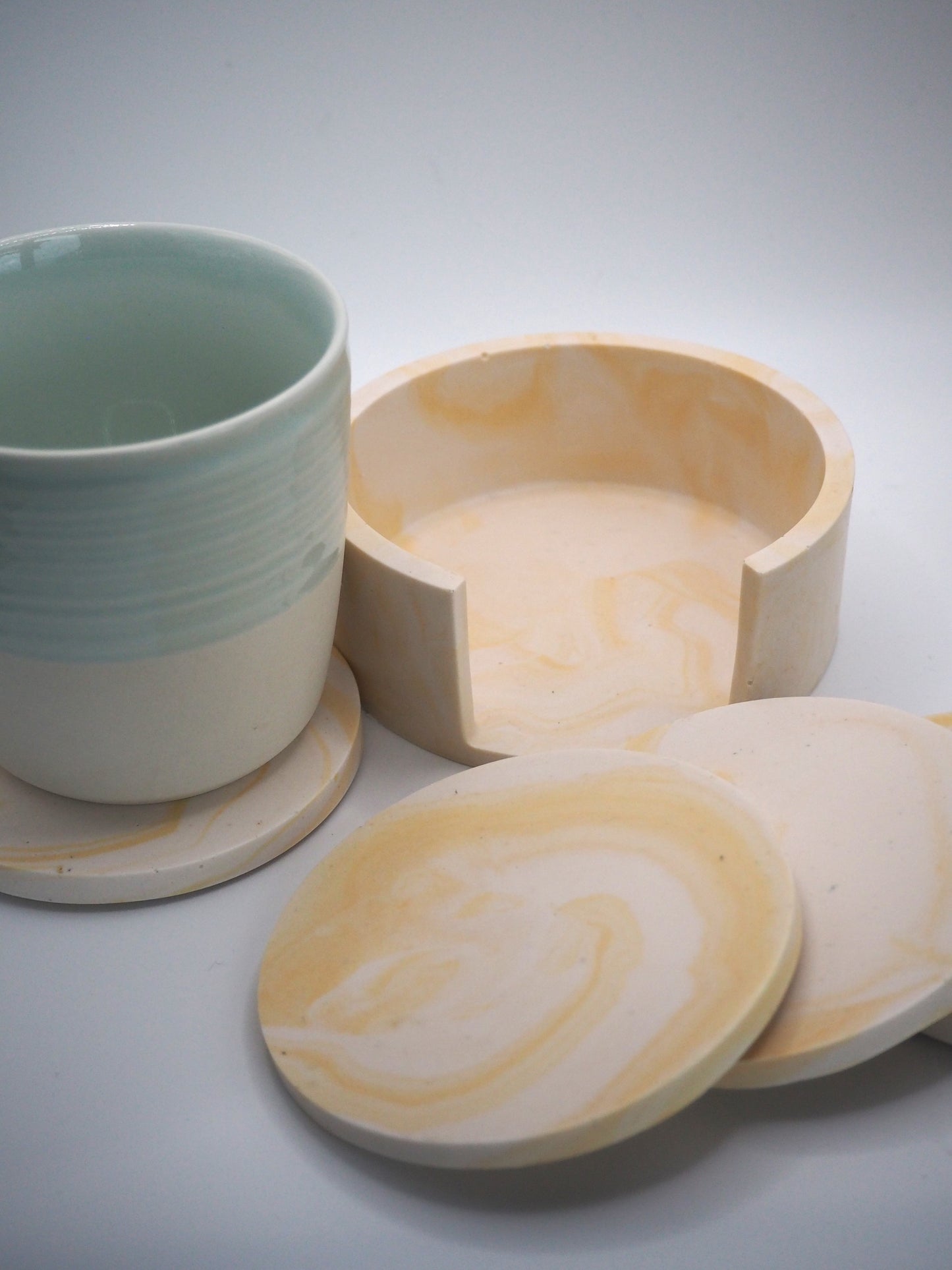 Little Lemon Drizzle Coasters