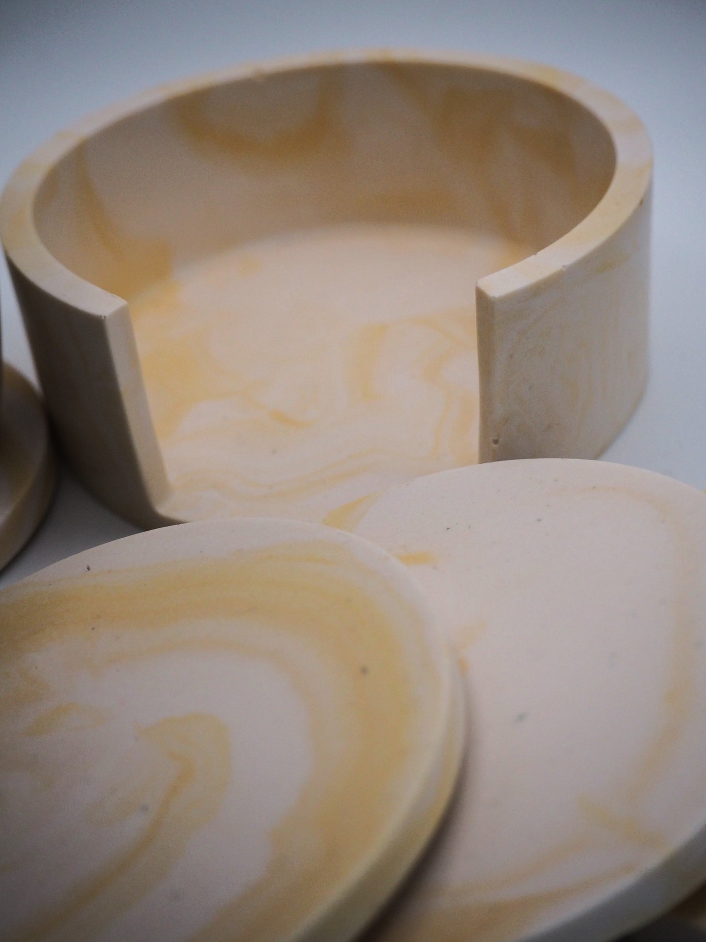 Little Lemon Drizzle Coasters