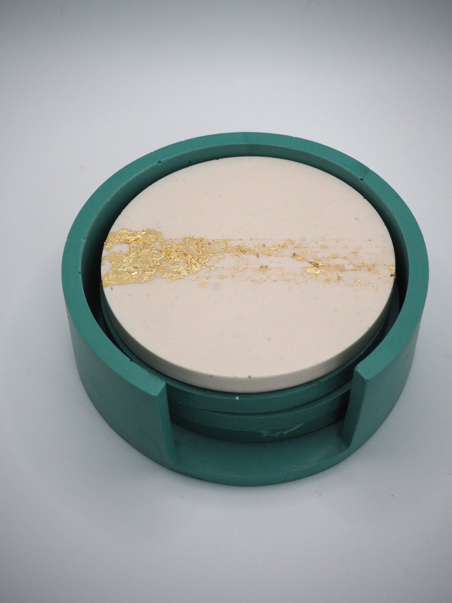 Little Teal Coasters