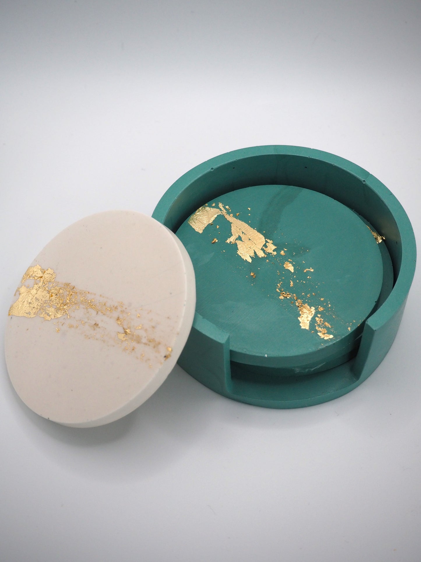 Little Teal Coasters