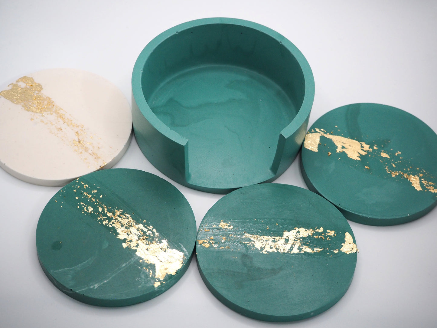 Little Teal Coasters