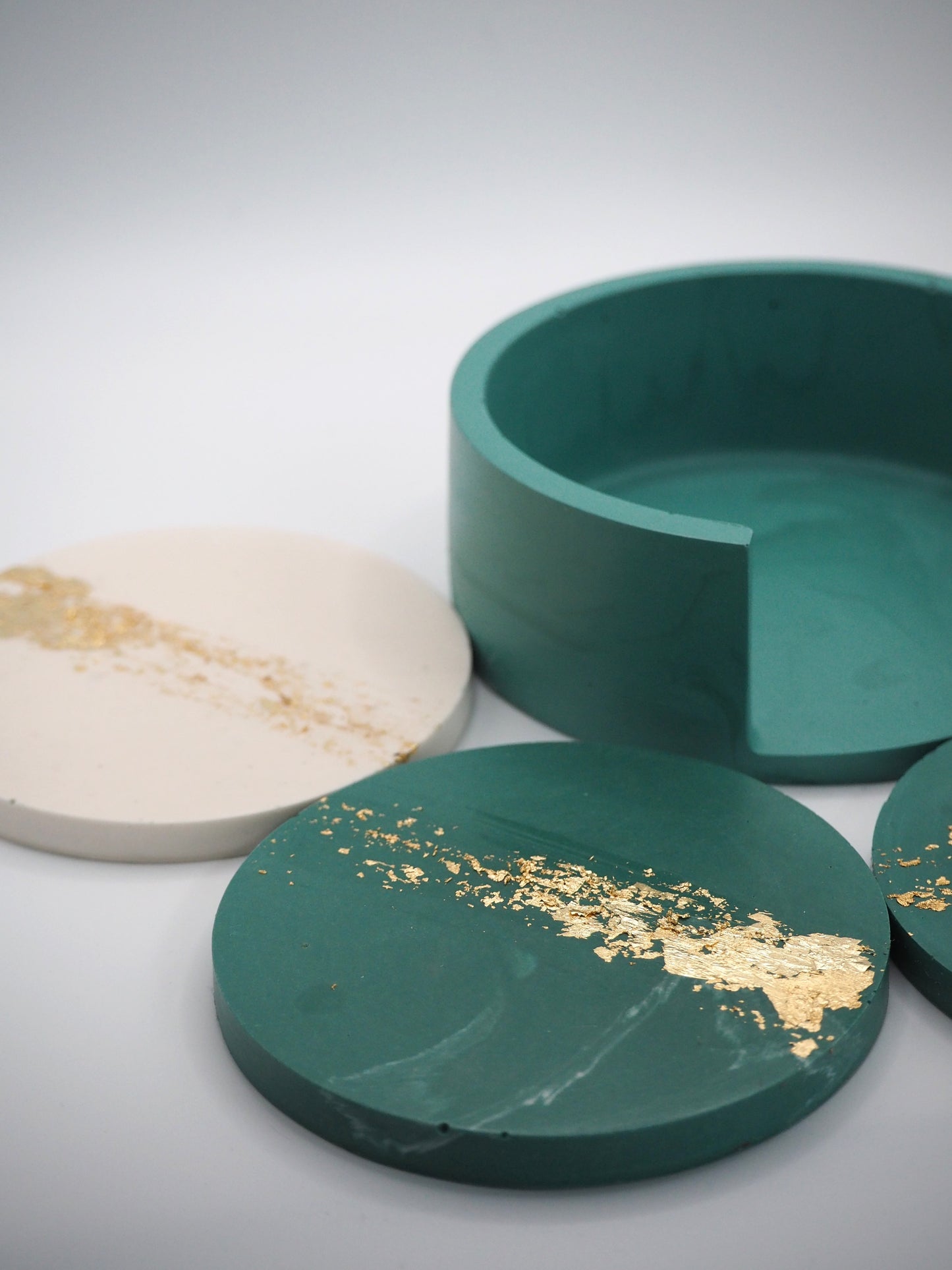 Little Teal Coasters