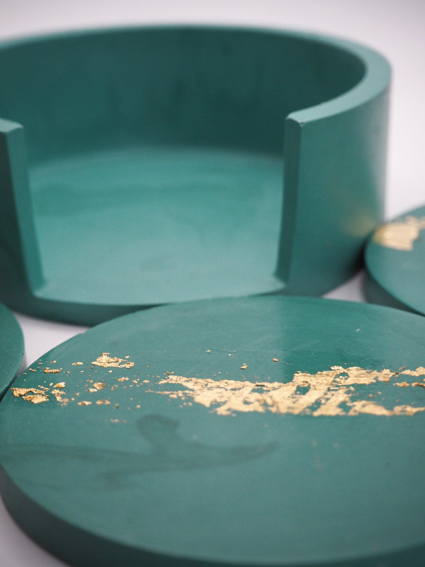 Little Teal Coasters