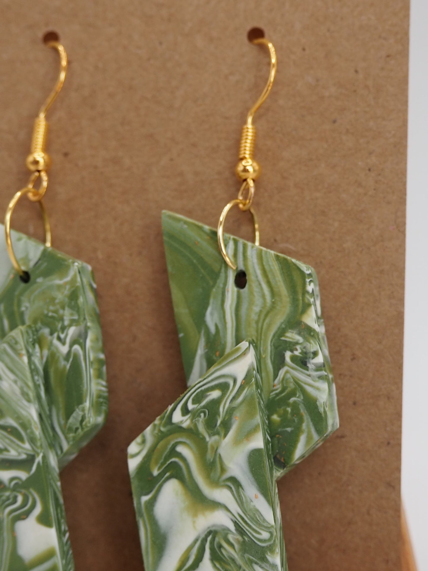 Little sage earrings