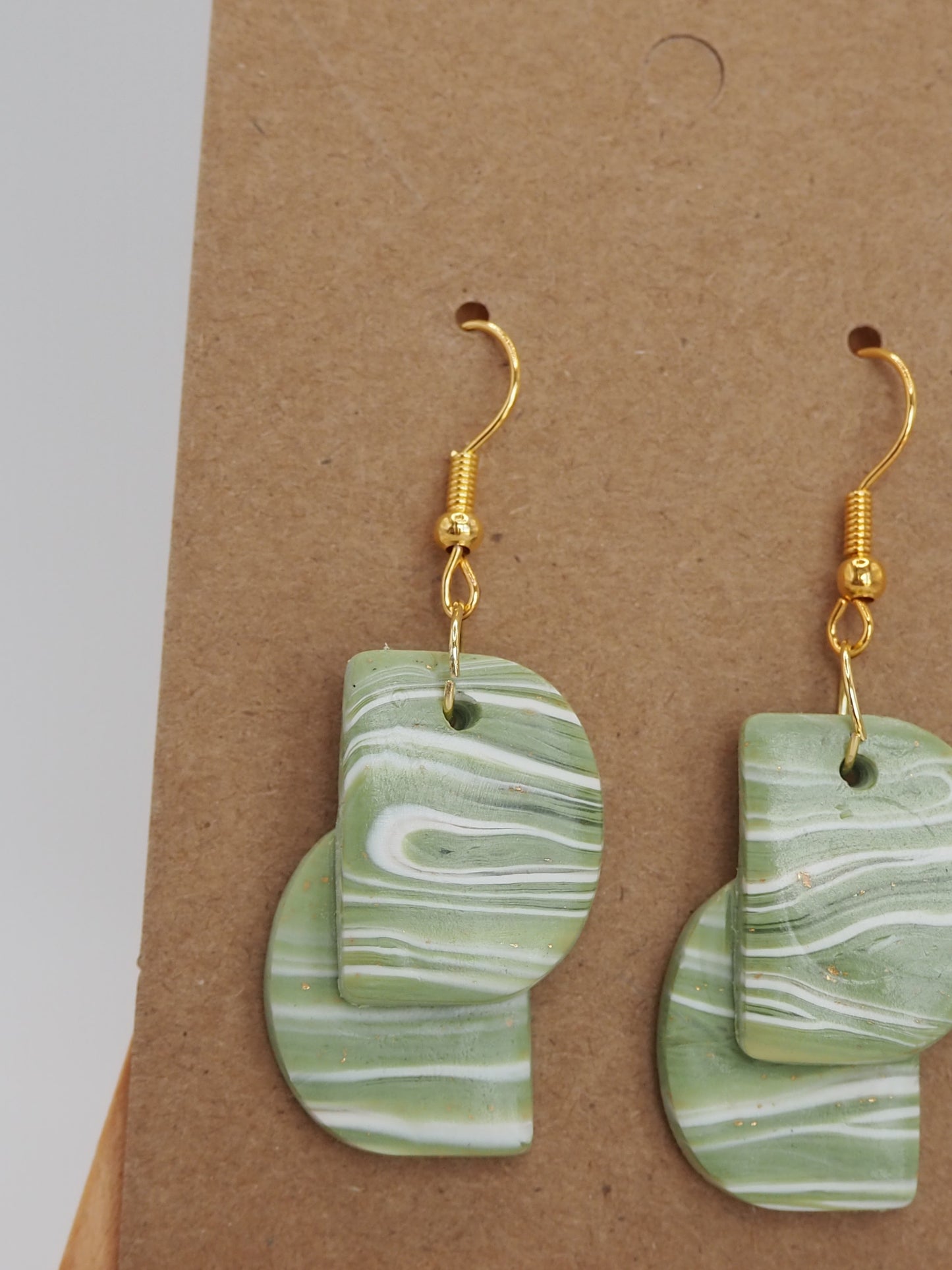 Little peace lily earrings