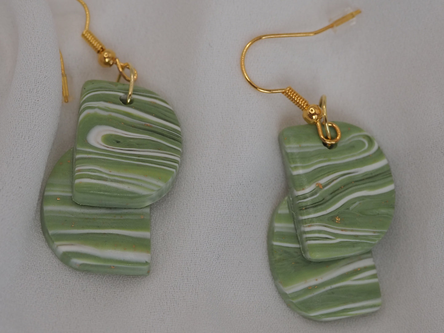 Little peace lily earrings