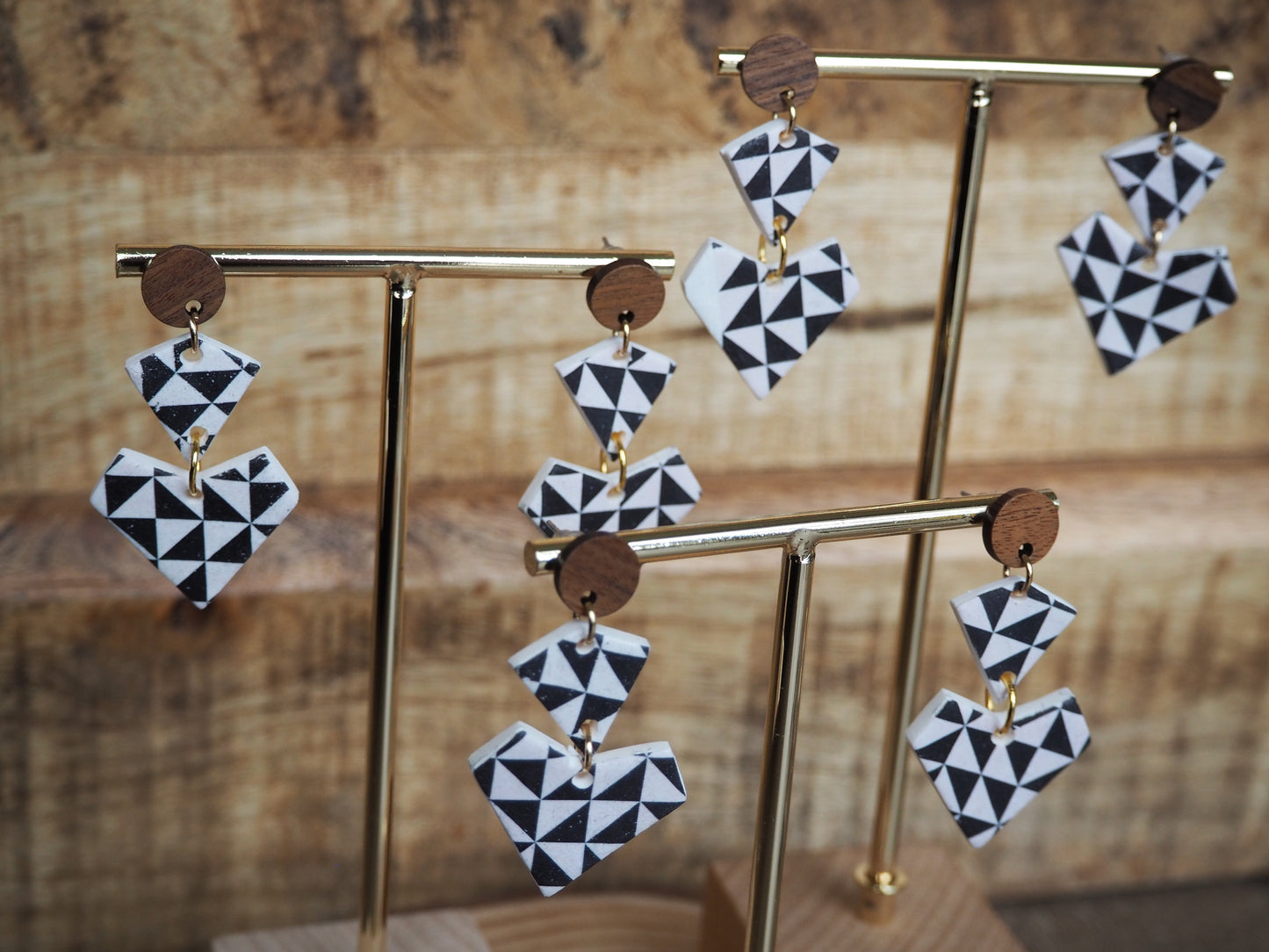 Little Monochrome earrings