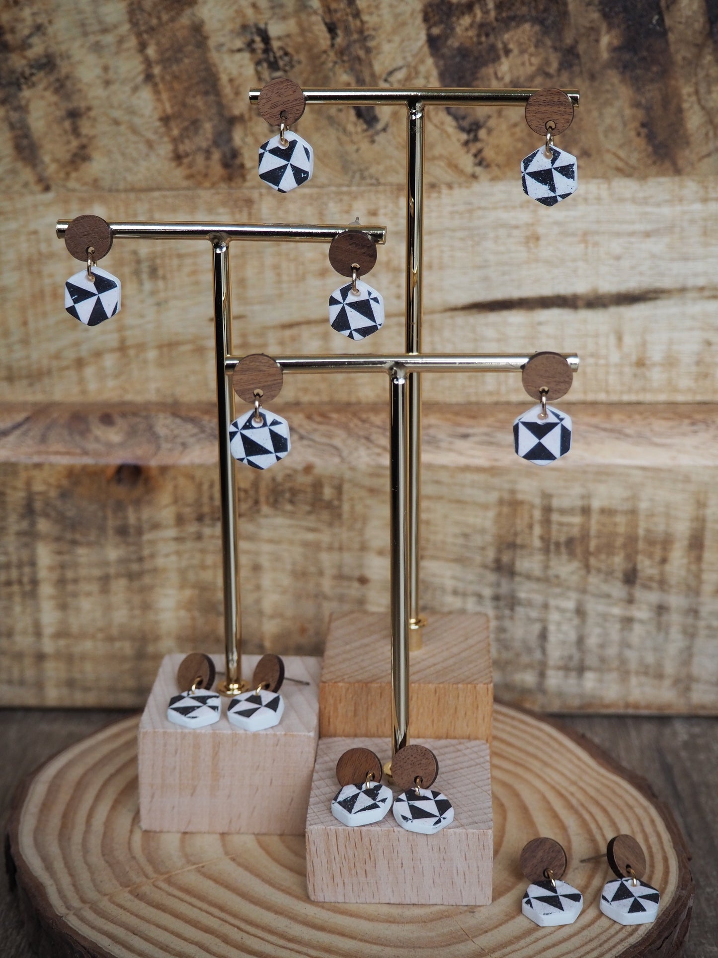 Little Monochrome earrings