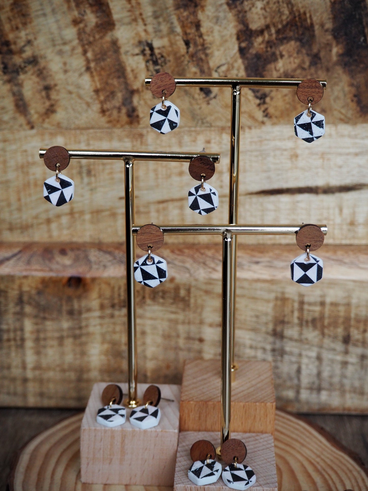 Little Monochrome earrings