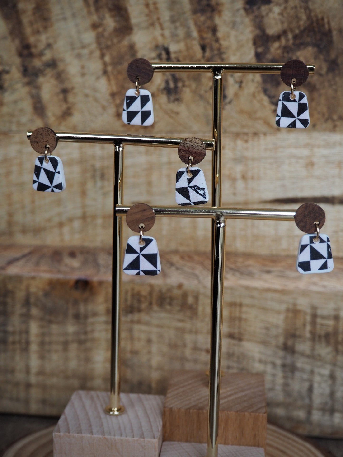 Little Monochrome earrings