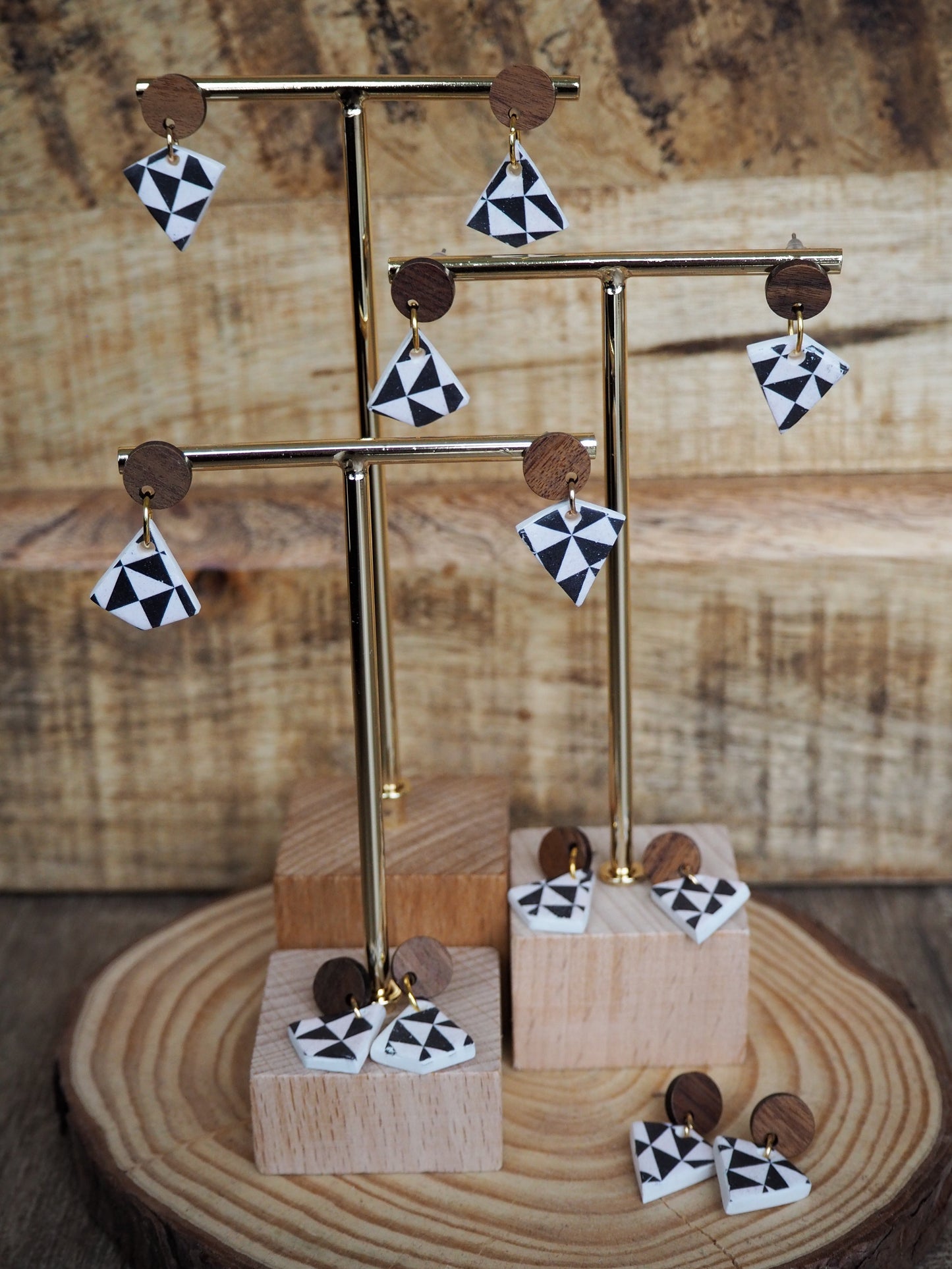 Little Monochrome earrings