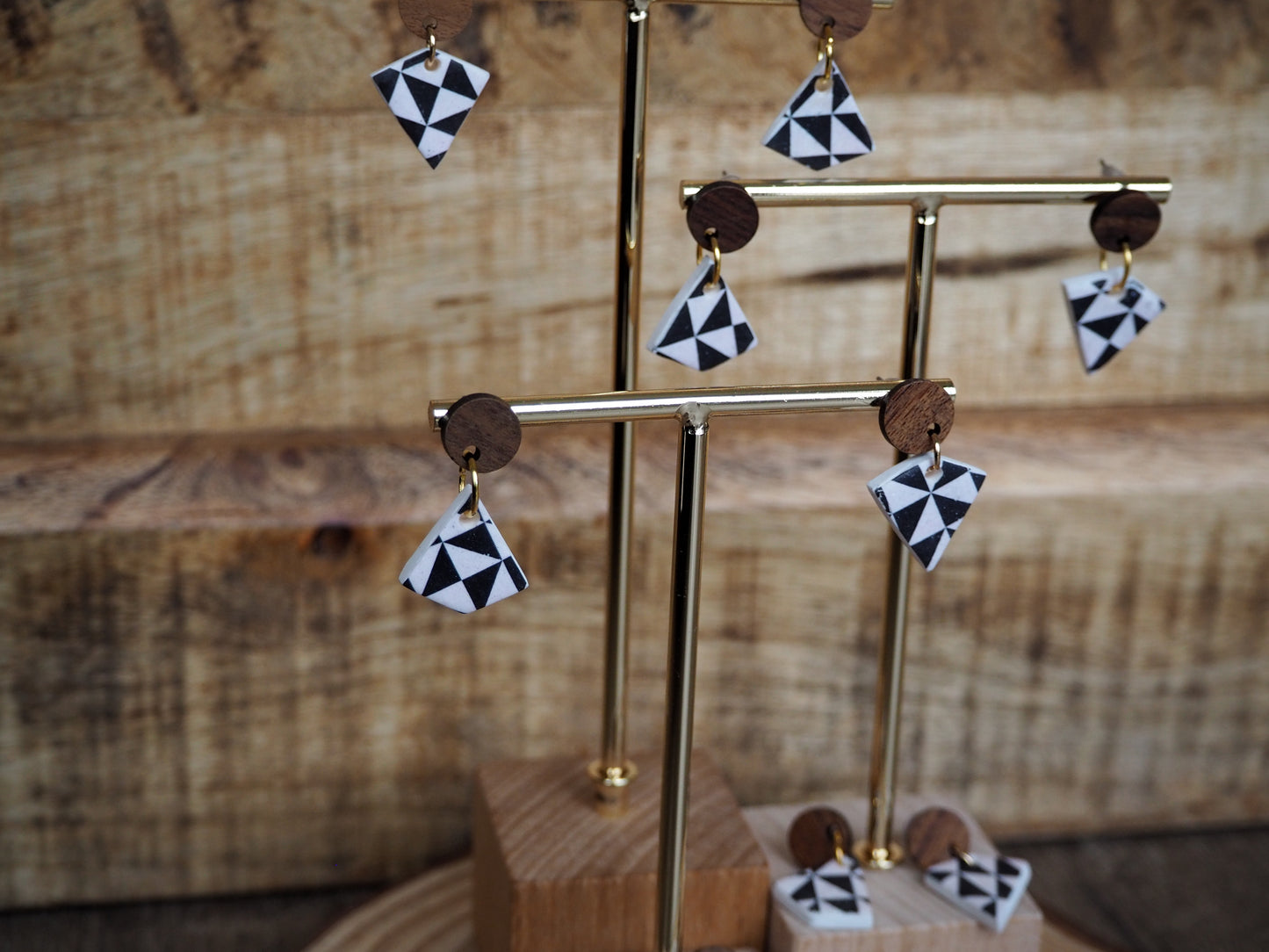Little Monochrome earrings