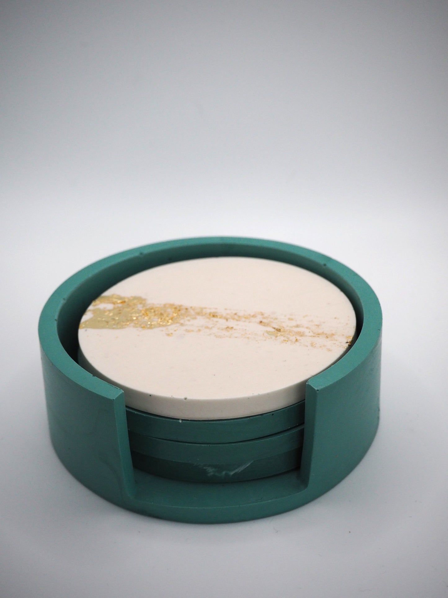 Little Teal Coasters