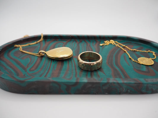 Little Peacock Trinklet Tray