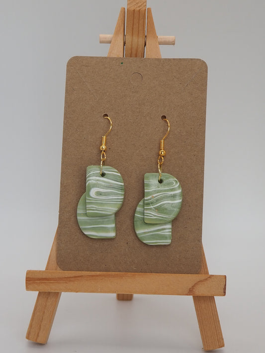 Little peace lily earrings