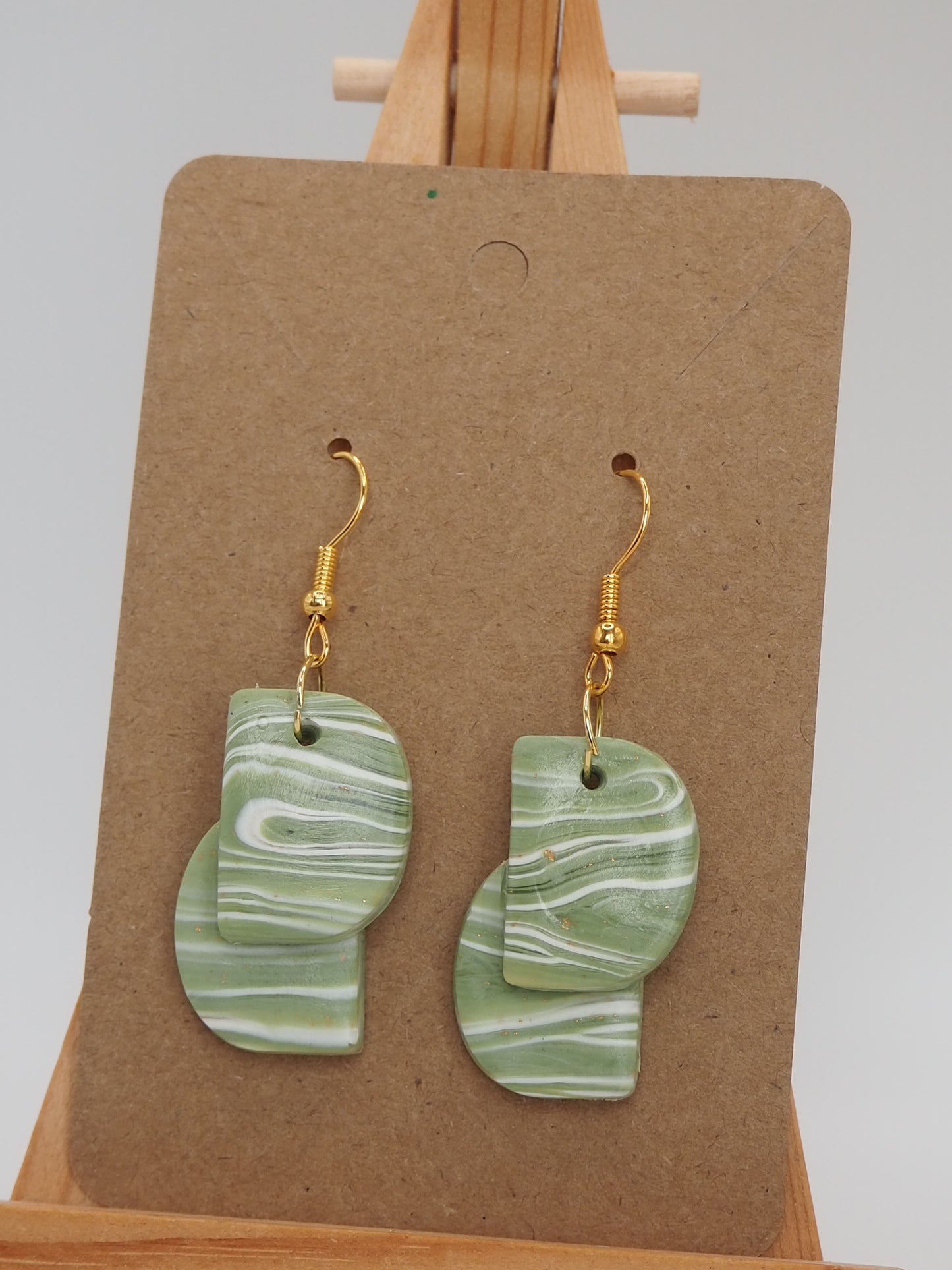 Little peace lily earrings