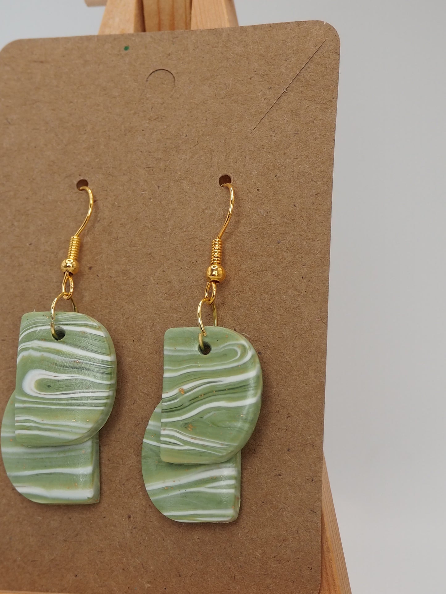 Little peace lily earrings
