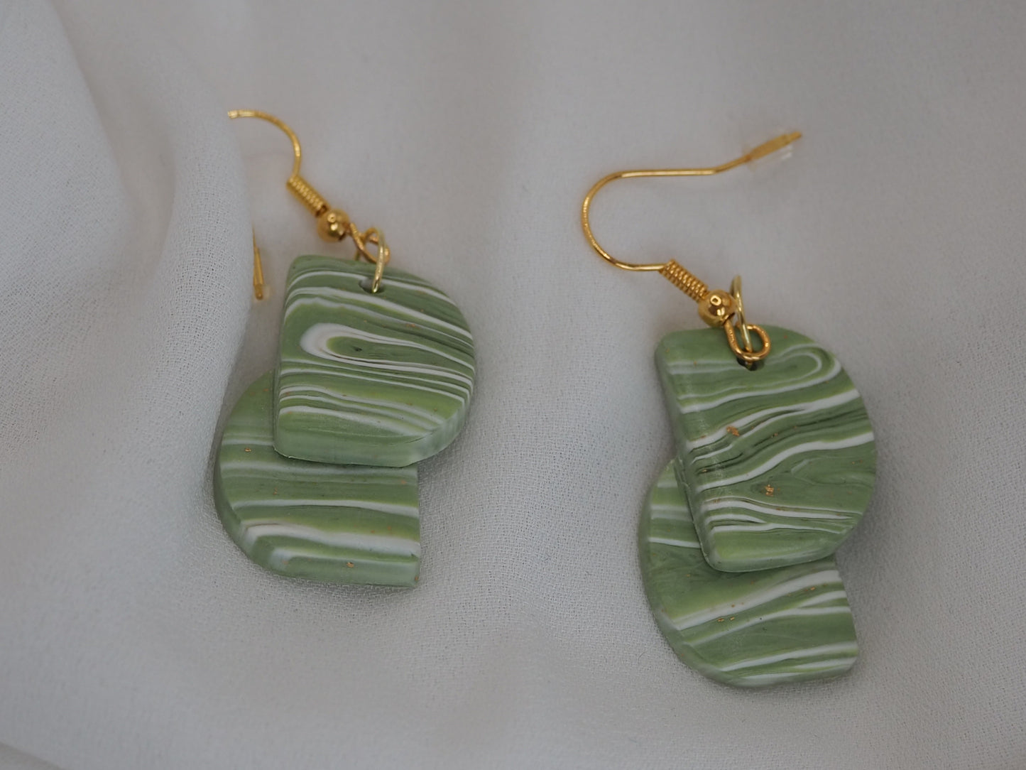Little peace lily earrings