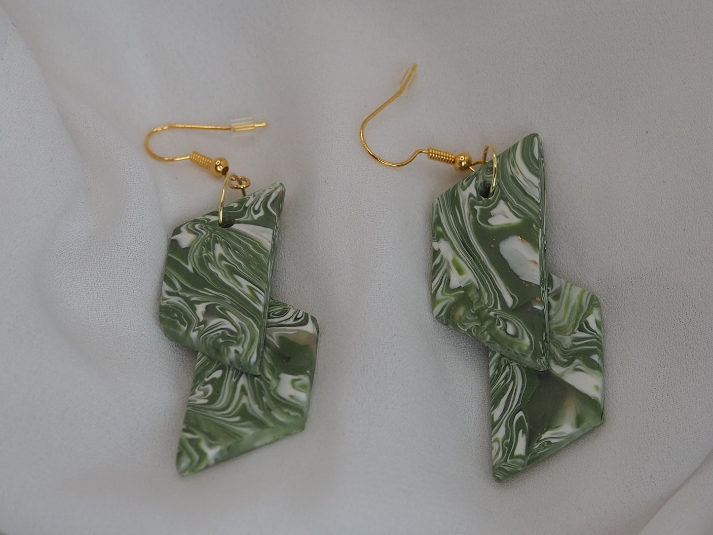 Little sage earrings